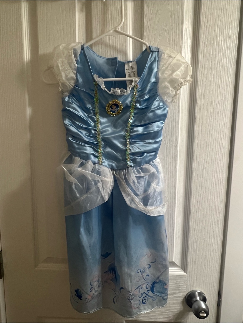 Blue Princess Cinderella Girls' Costume Dress